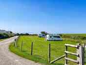 View of the 'Paddock' - grass pitches without electric (added by manager 25 Aug 2022)