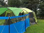 Our set up, and still lots of space on the pitch