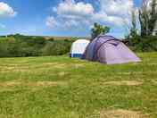 The camping field