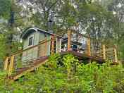 Shepherds hut exterior