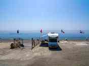 Pitches by the sea