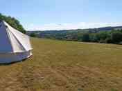 Bell tent with a view (added by manager 13 Nov 2023)