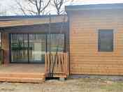 Outside chalet