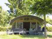 Rental tent exterior