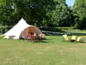 One of our lovely Star Bell Tents (added by manager 19 Jul 2022)