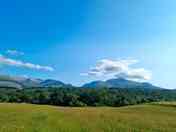 Grey Corries view from the campsite