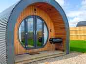 Fern camping pod