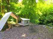 Canopy and roof box ready tent