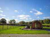 External view of Bwthyn Bach Brefi pod