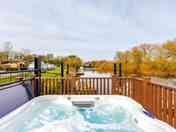 View from the hot tub