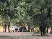 Tent camping