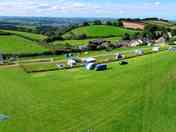 Panoramic view of the site