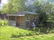 Exterior of Buttercup cabin