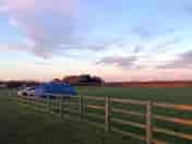 Clear autumn skies over the camping field (added by visitor 18 Oct 2020)
