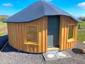 Cosy wooden yurt