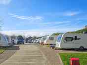 Fully serviced touring pitches