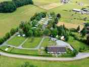 Aerial view of the site