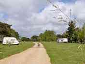 Entrance to the camping field
