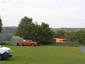 Optional electric hook up grass pitch