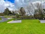 Grass and gravel pitches