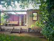 Comfortable covered veranda