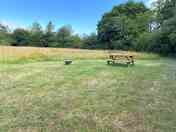 Hare's Hideaway grass pitch