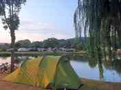 Backpacker pitches