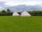 Bell tent exterior
