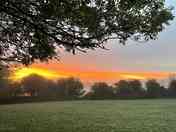 Vibrant sunsets and sunrises