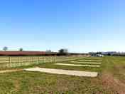 The hardstanding pitches