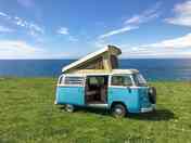 Campervan on site