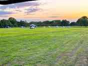 View across the pitches