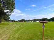 Camp site car park