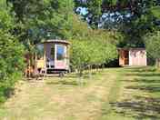 Outdoor dining patio with a washing-up shed (added by manager 26 Apr 2023)