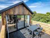 Outside dining area on one of our 7 lodges.