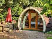 Seating outside Pod 2