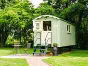 Noddfa shepherd's hut
