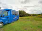 Motor Home Grass pitch. This is located at the back of the cottage. (added by manager 30 Aug 2023)