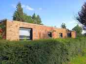 Exterior of the recycled container