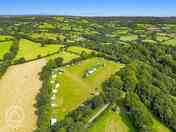 Surrounded by fields