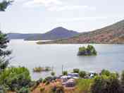 Pitches by the lake