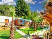 The static caravans Agapanthus
