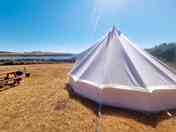Views from the bell tent