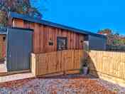 Modern lodge with private decked area