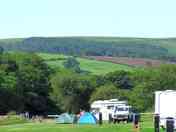 View from the tent.
