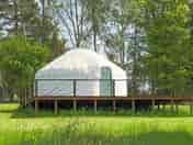 Yurt on wooden deck (added by manager 20 Jul 2023)