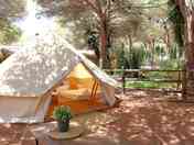 Emperador bell tent exterior (added by manager 28 Dec 2023)