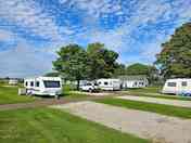 Spacious pitches