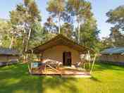 Safari tent exterior