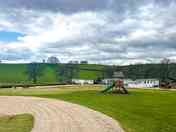 Playing field and camping field
